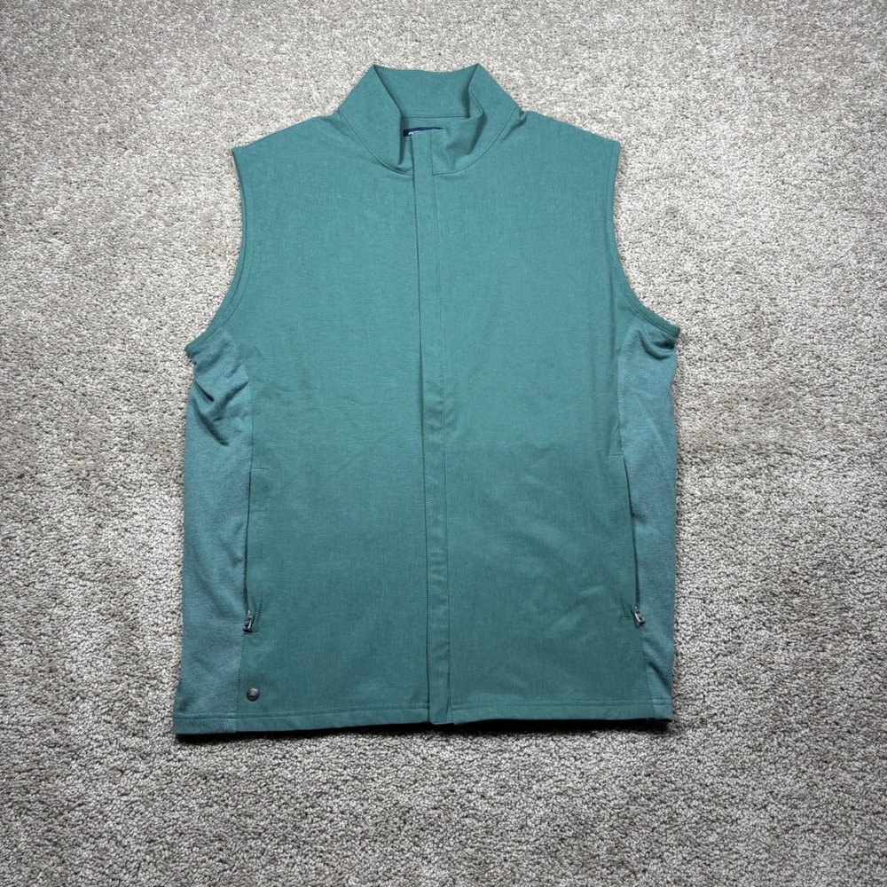Peter Millar Crown Crafted Solstice Performance Hybrid Full-Zip Vest MF25XK67 M